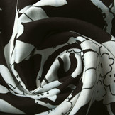 100% Viscose Laurie Black - White