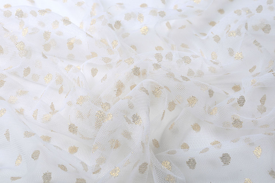 Fijne Tule Glitter Stippen
