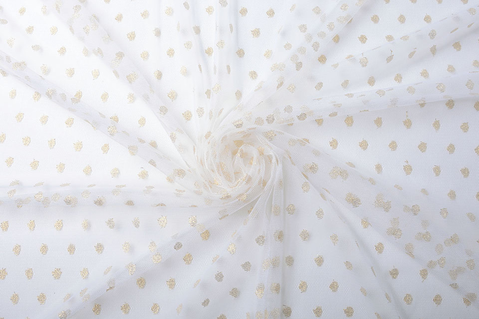 Fine Tule Glitter Dots