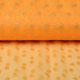 Fine Tulle Glitter Dots Apricot