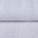 Mesh Embroidered  Sequins ZigZag White