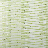 Mesh Embroidered Sequins ZigZag Light Lime Green