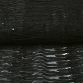 Mesh Embroidered  Sequins ZigZag Black