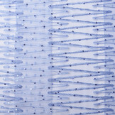 Mesh Embroidered  Sequins ZigZag Lilac Jeans