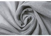 Stretch Wedding Tulle Glitter Silver