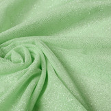 Stretch Wedding Tulle Glitter Mint Green