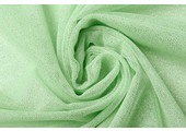 Stretch Wedding Tulle Glitter Mint Green