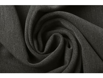 Stretch Gabardine Grey Melange