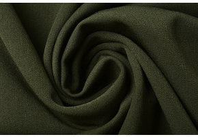 Stretch-Gabardine Dunkel Khakigrün