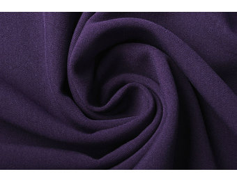 Stretch Gabardine Donker Paars