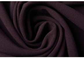 Stretch Gabardine Aubergine