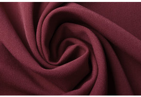 Stretch Gabardine Donker Rood