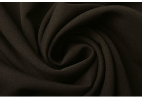 Stretch-Gabardine Dunkelbraun