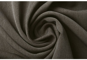 Stretch-Gabardine Taupe Meliert
