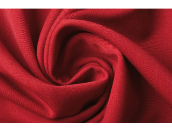 Red Gabardine Fabric