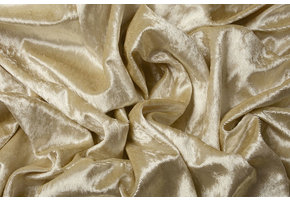 Velours de Panne Licht Goud