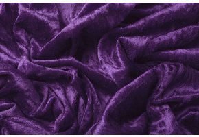 Velours de Panne Dark Purple