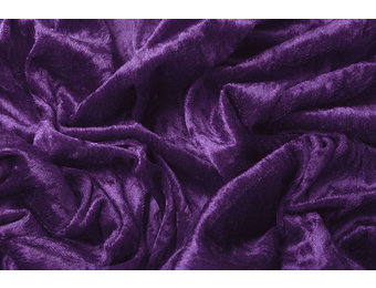 Pannesamt Dunkellila