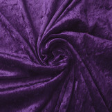 Velours de Panne Donker Paars