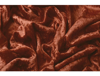 Velours de Panne Rust Brique
