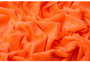 Velours de Panne Fluor Orange