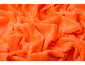 Velours de Panne Fluor Oranje