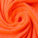 Velours de Panne Fluor Oranje