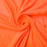Velours de Panne Fluor Orange