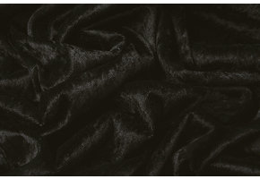 Velours de Panne Black