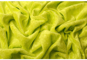 Velours de Panne Limoengroen