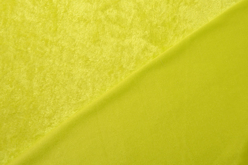 Velours de Panne Limoengroen