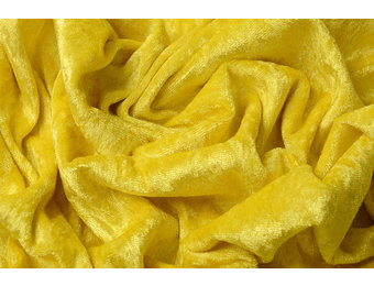Velours de Panne Yellow