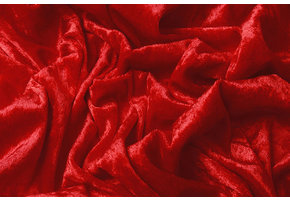 Velours de Panne Rood