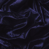 Velours de Panne Navy Blue
