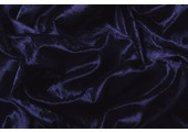 Velours de Panne Navy Blue