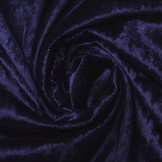Velours de Panne Navy Blue