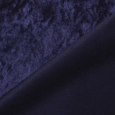 Pannesamt Marineblau