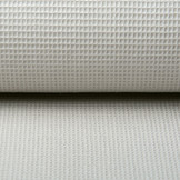 Mini Wafel Katoen Licht Grijs