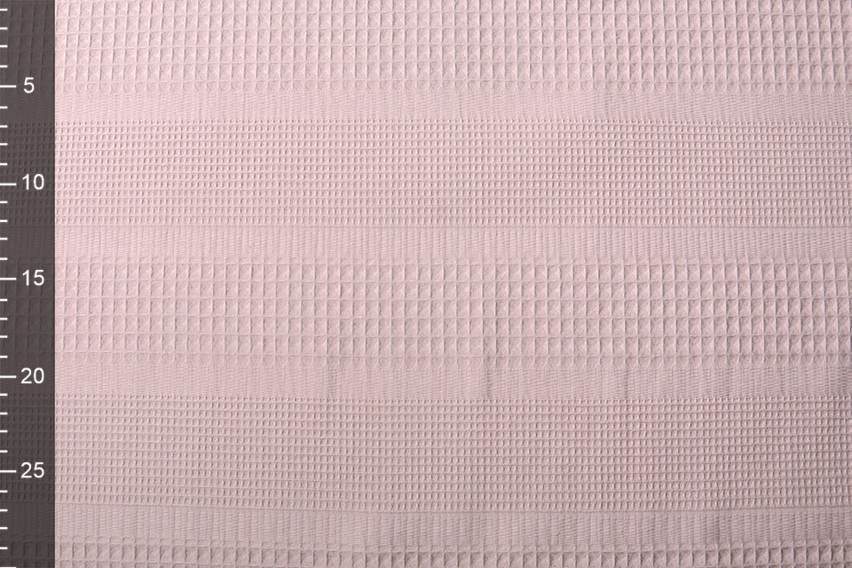 Combi Wafel Katoen Oud Roze
