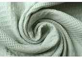 Combi Waffle Pique Fabric Light Old Green