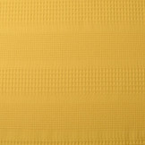 Combi Waffle Pique Fabric Ocher Yellow