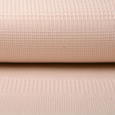 Combi Waffle Pique Fabric Powder Pink