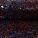 Sequins on Velours Multi Color