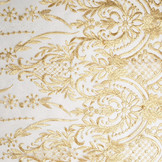 Mesh Embroidered Pearl Leonor Gold