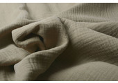 Double Gauze Fabric Taupe