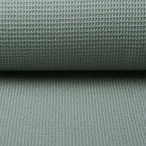 Mini Waffle Pique Fabric Old Green