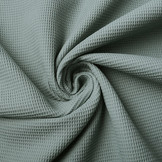 Mini Wafel Katoen Oud Groen