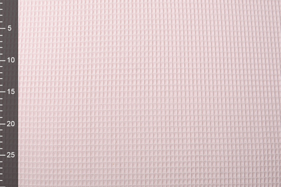 Wafel Katoen Licht Roze