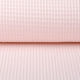 Wafel Katoen Licht Roze