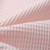 Wafel Katoen Licht Roze